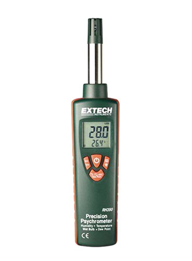 Extech Precision Psychrometer Green/Orange