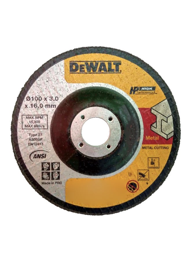 ديوالت عجلة لطحن المعادن أسود