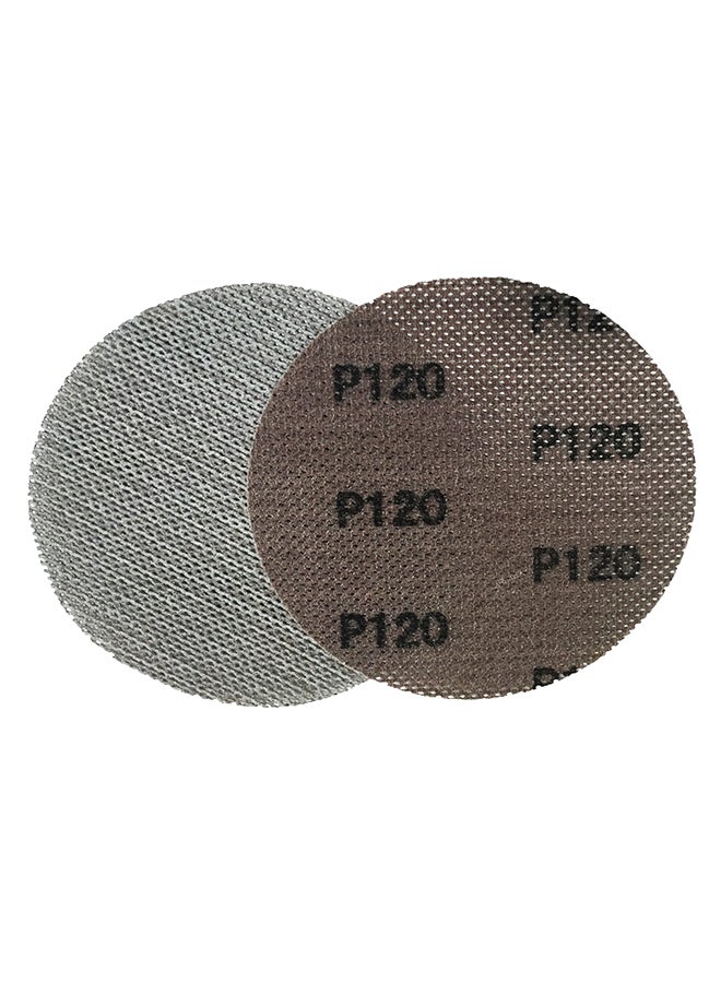 Gazelle 50-Piece Velcro Disc Set Grey 6inch