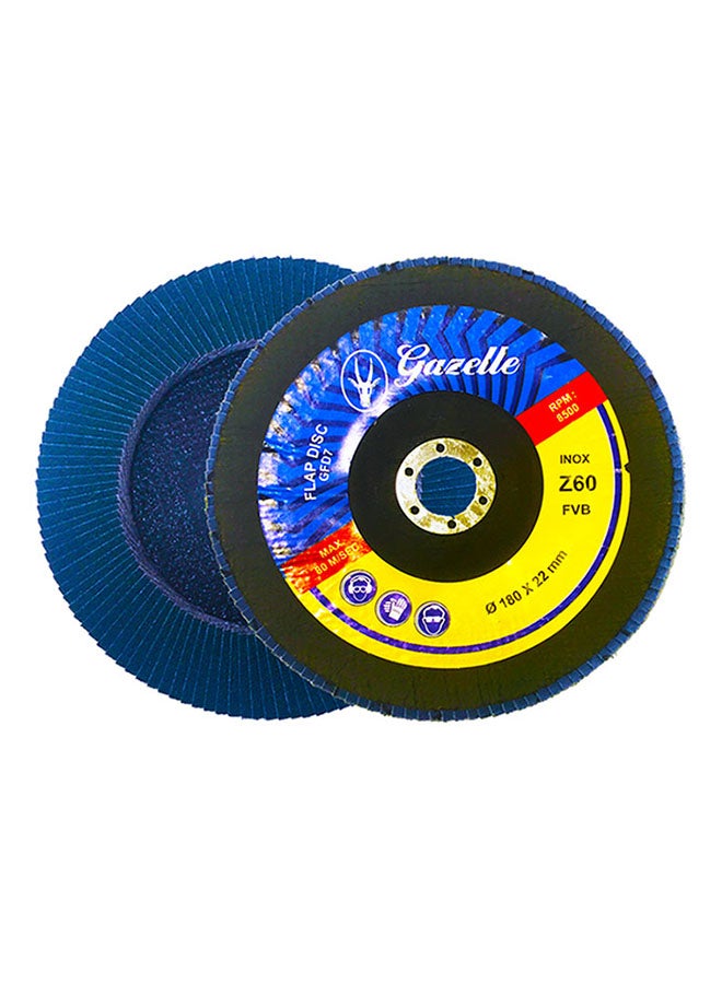 Gazelle 60 Grit Flap Disc Blue
