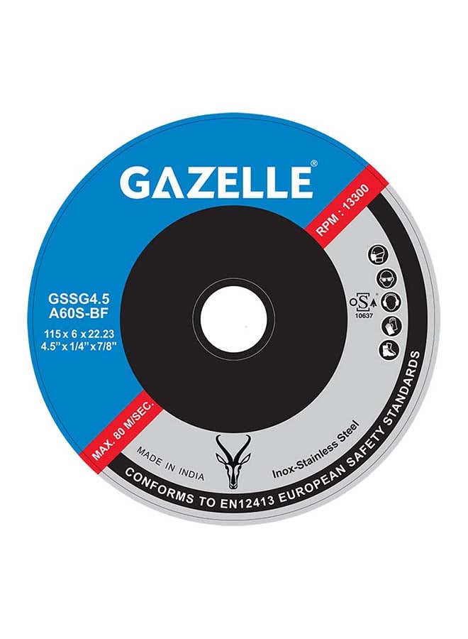 Gazelle Cut Off Wheel Black 4.5inch