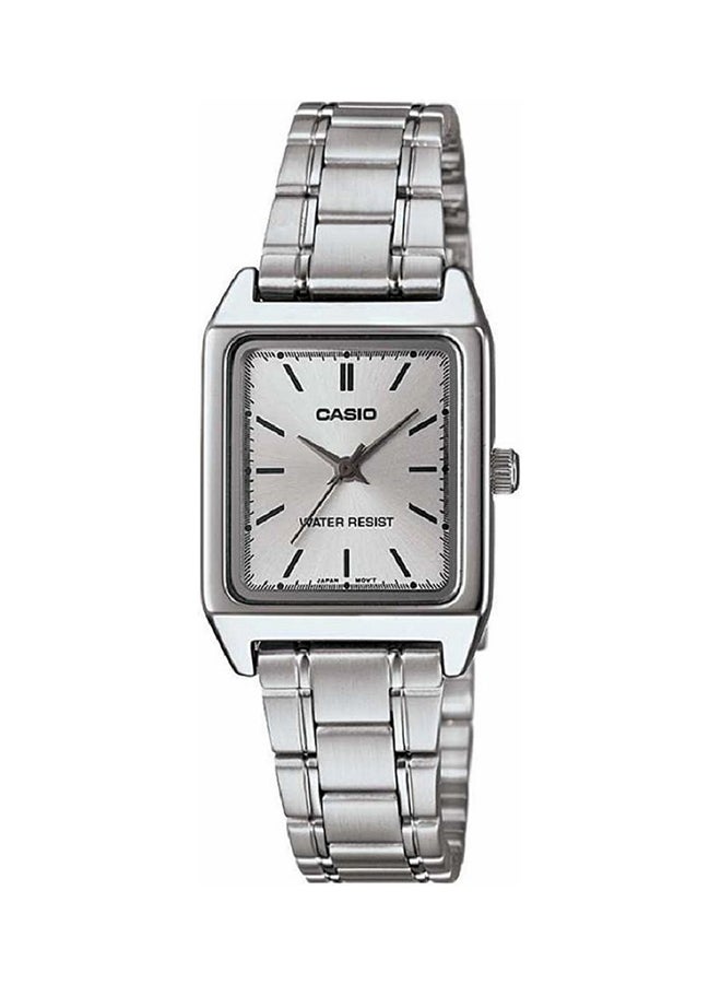 CASIO Women's Dress Water Resistant Analog Watch- Ltp-V007D-7EUDF - 22 mm - Silver - Image 1