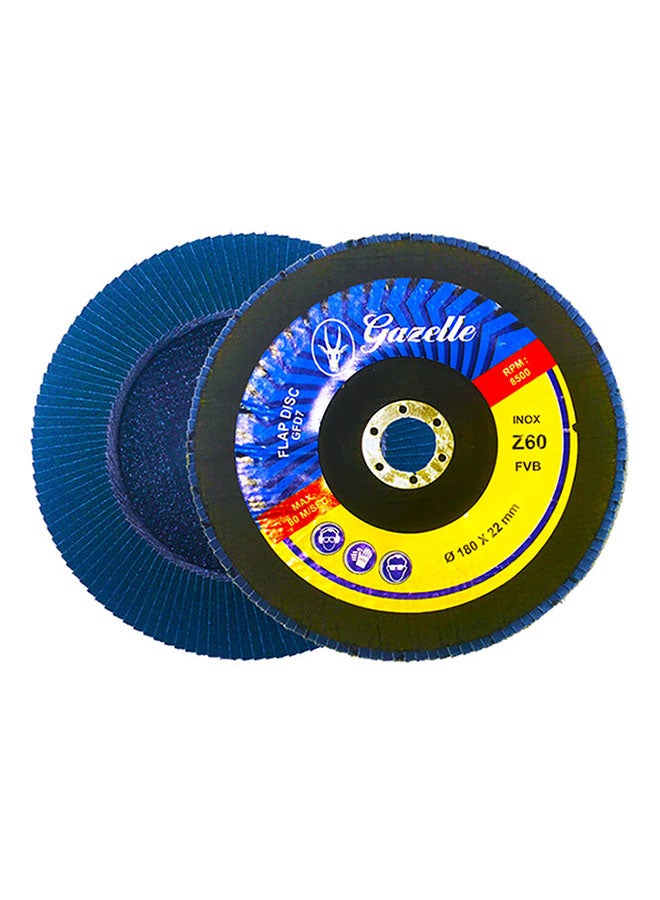 Gazelle 80 Grit Flap Disc Blue