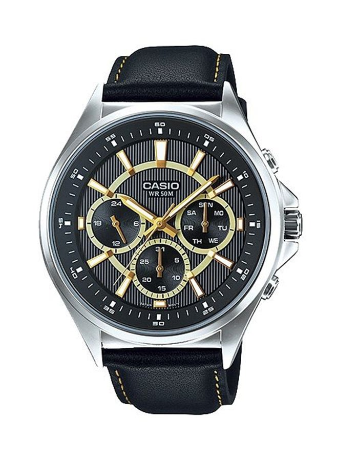 كاسيو ساعة يد كاجوال بعقارب طراز MTP-E303L-1A للرجال
