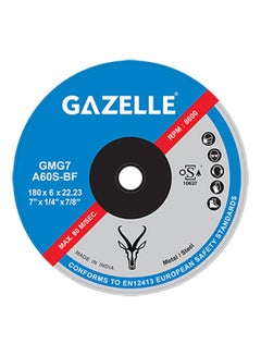 Gazelle Grinding Disc Blue/Silver 