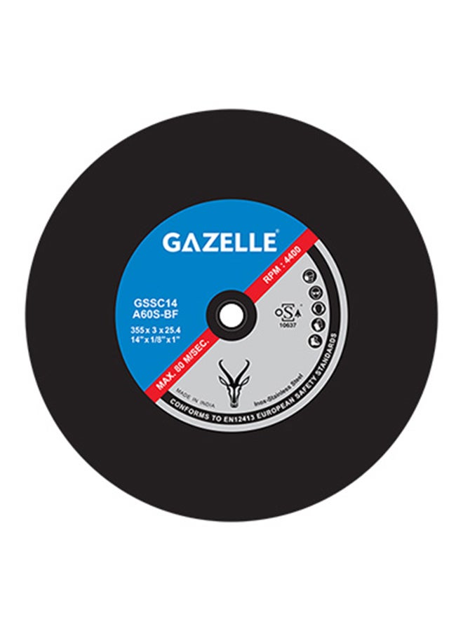 Gazelle Stainless Steel Cutoff Disc Blue