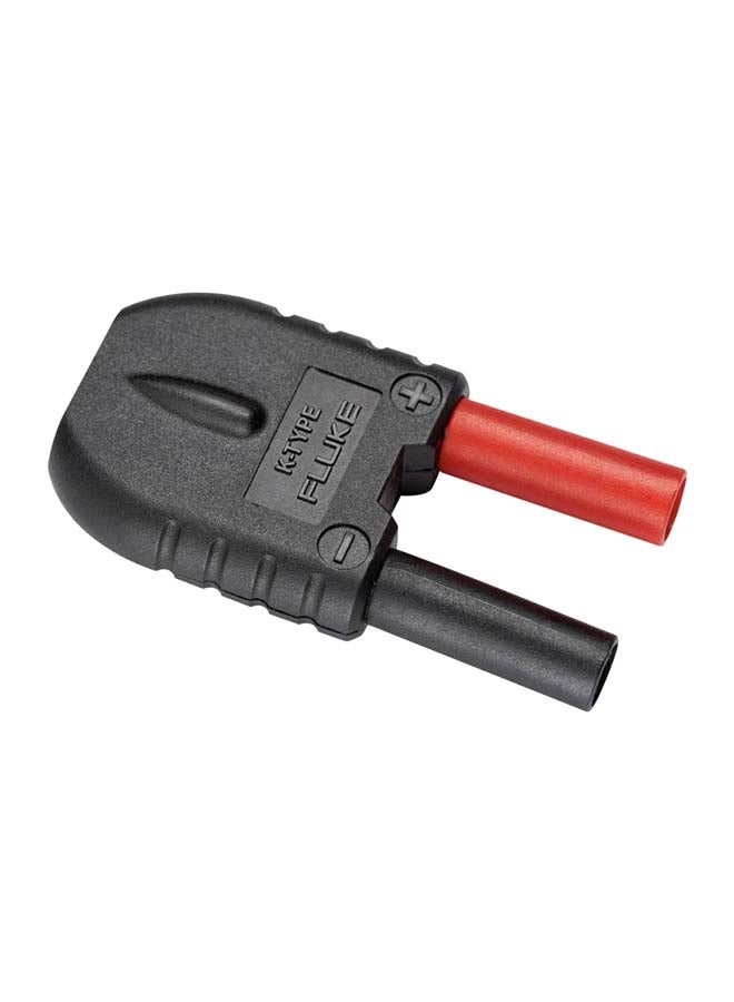 FLUKE Thermocouple Adapter Black/Red