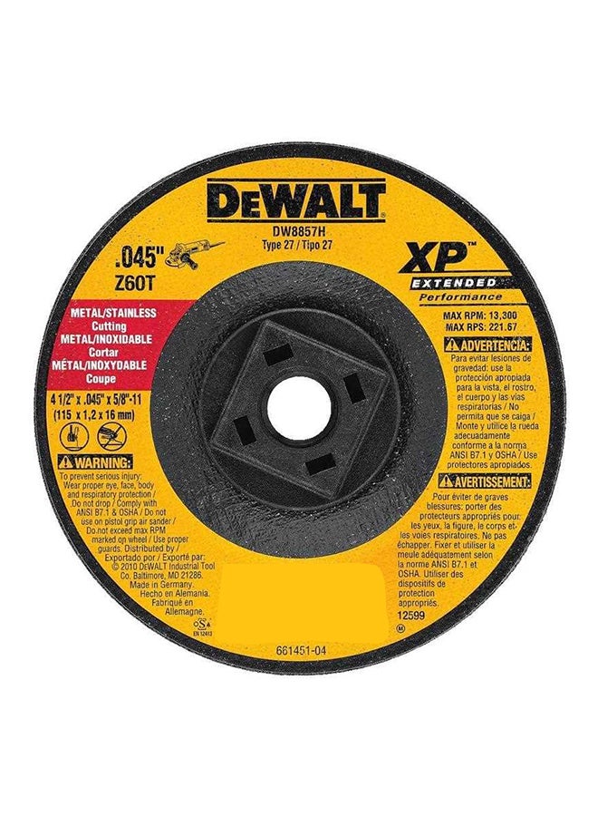DEWALT Extra Thin Cutting Wheel Black