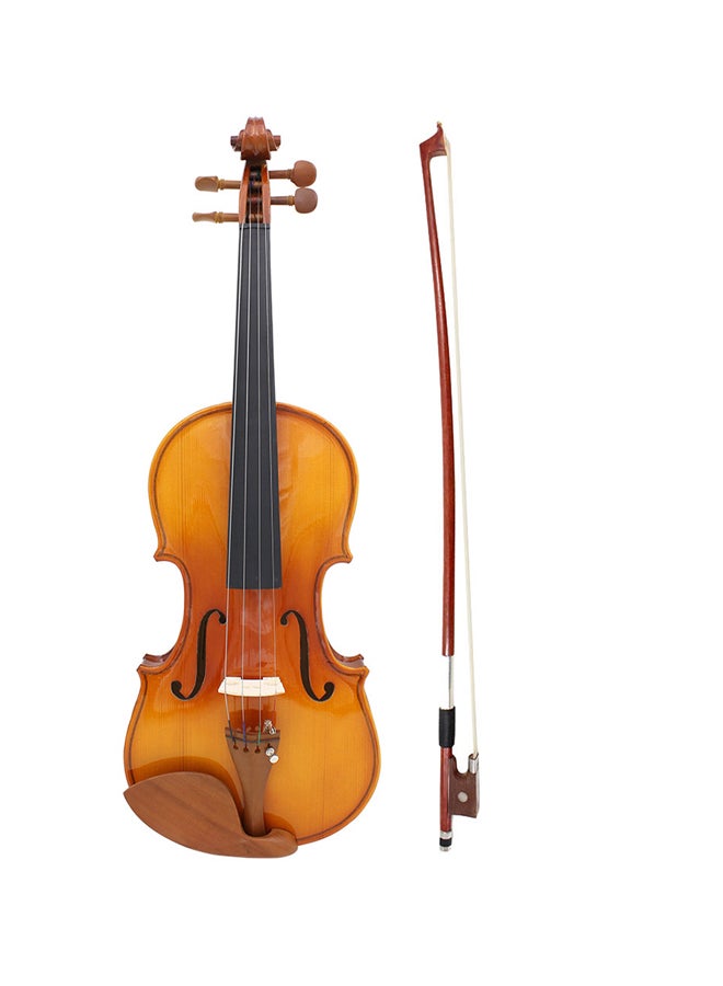 ikayaa - 4/4 Spruce Flame Maple Veneer Violin Fiddle - Image 1