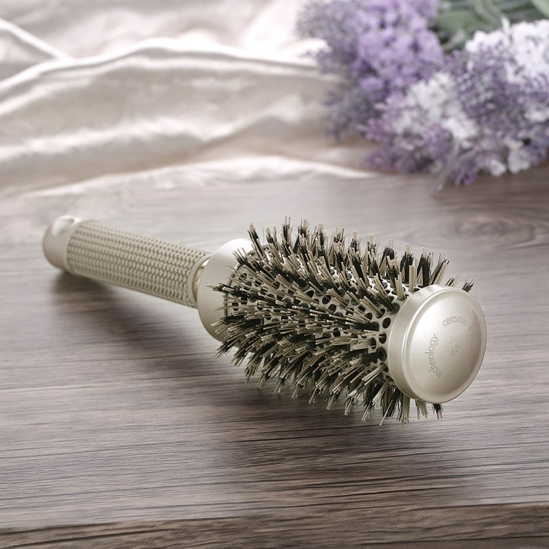 Round Bristle Hair Roll Brush Multicolour 0.125kg - Image 5