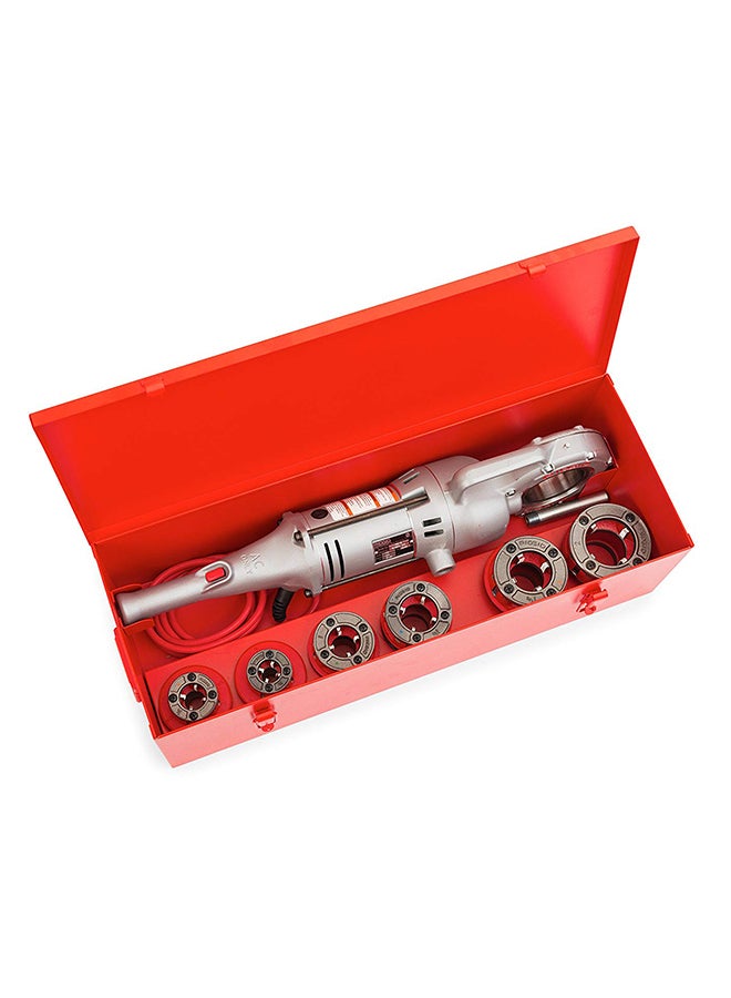 Pipe Threading Machine Silver