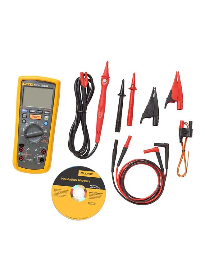 FLUKE Insulation Multimeter Yellow/Grey  - Image 2