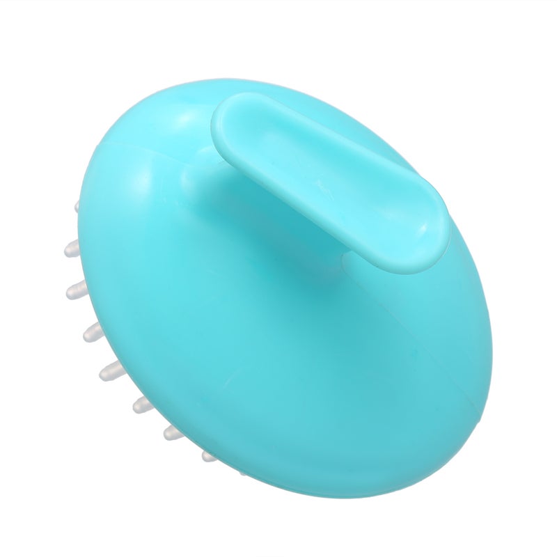 Generic Silicone Head Body Shampoo Scalp Massage Brush Blue 0.045kg - Image 5