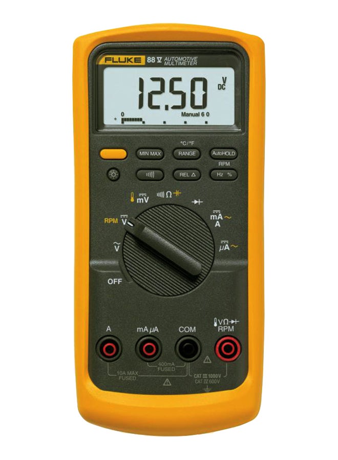 FLUKE Automotive Multimeter Kit Yellow/Black  - Image 1