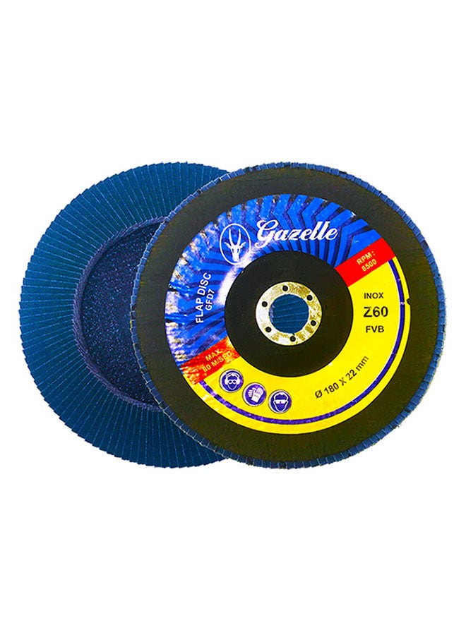 Gazelle 120 Grit Flap Disc Blue