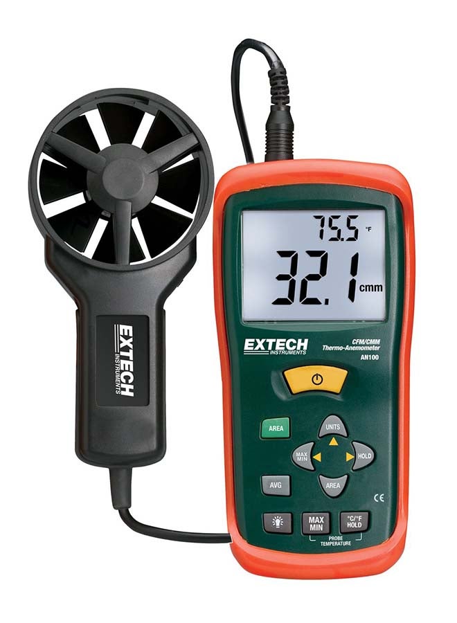 Extech Mini Thermo-Anemometer Multicolour