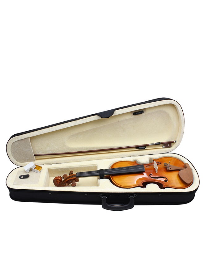 ikayaa - 4/4 Spruce Flame Maple Veneer Violin Fiddle - Image 1