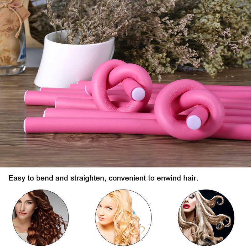 10-Piece Curler Makers Pink 0.099kg - Image 2