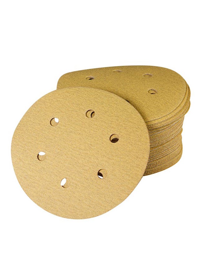 Gazelle 50-Piece Velcro Disc Set Yellow 5inch - Image 2