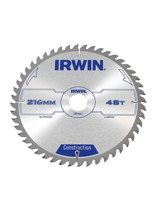 IRWIN Wood Circular Saw Blade Silver
