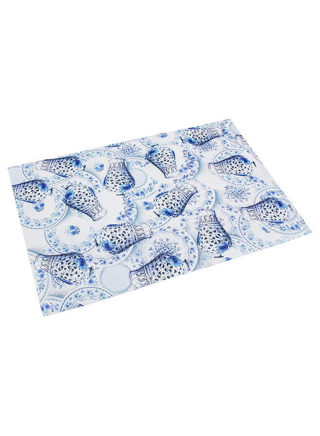 Home Placemat Blue/White 30x45centimeter - Image 2