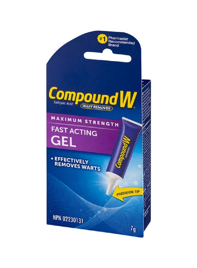 Compound W Wart Remover Maximum Strenght Fast Acting Gel Purple 7grams  - Image 2