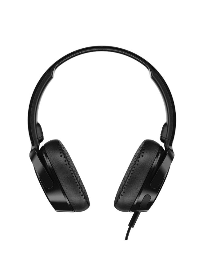 Skullcandy Riff On-Ear Wired Headphones With Microphone Black - Image 2