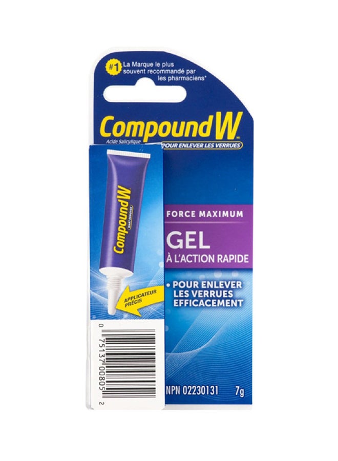 Compound W Wart Remover Maximum Strenght Fast Acting Gel Purple 7grams  - Image 3