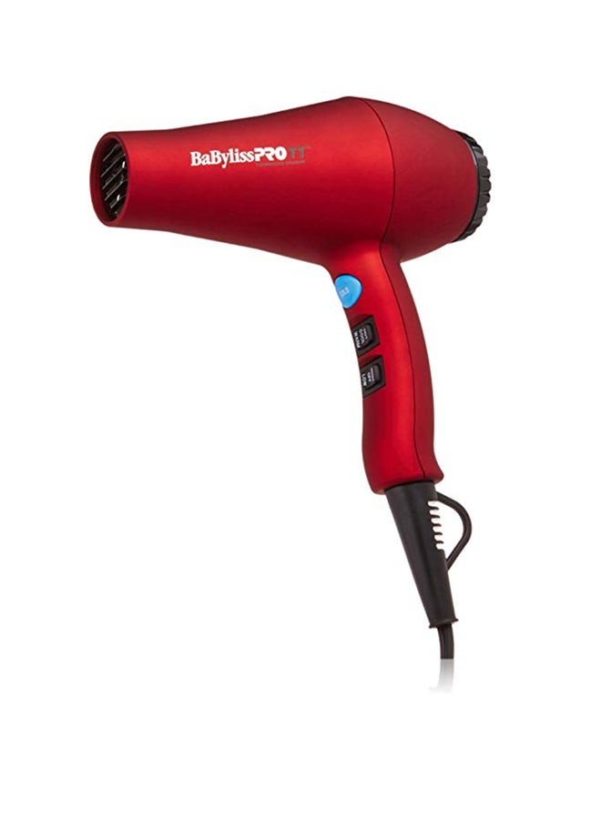 BaByliss Tourmaline Titanium Dryer Red - Image 1