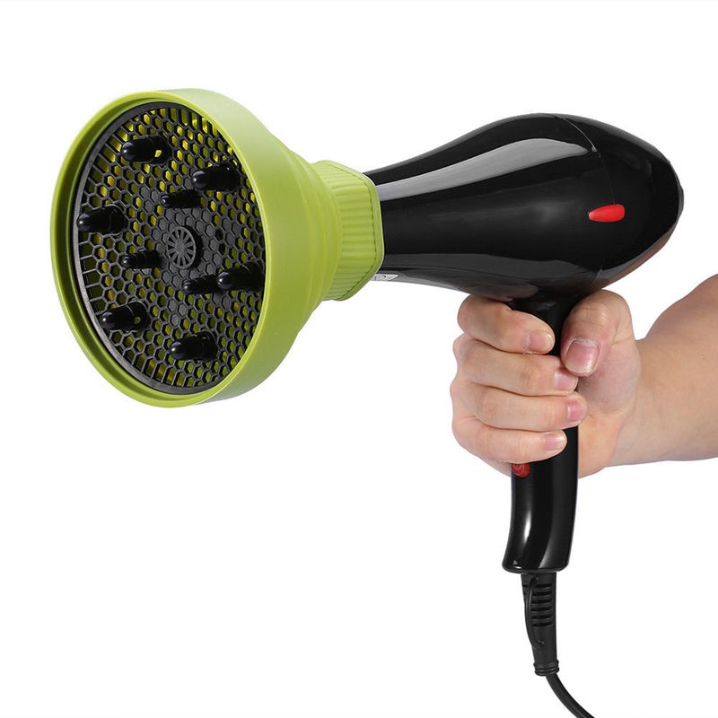 Folding Silicone Hair Dryer Green 0.15kg - Image 5