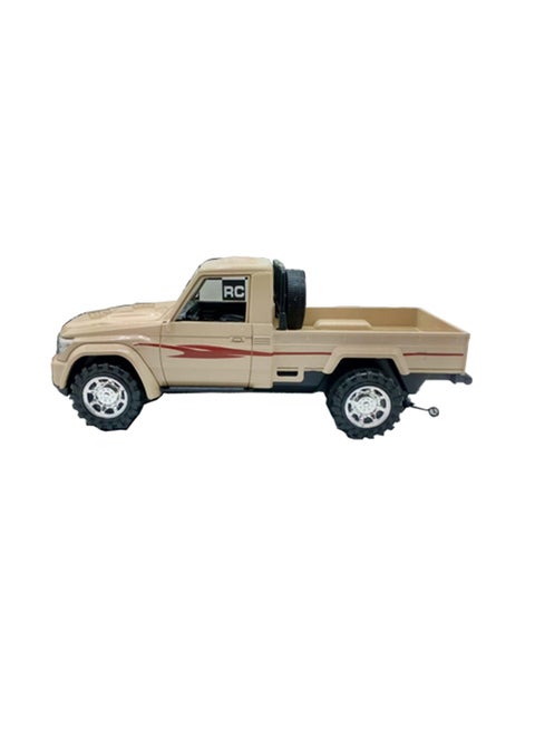 Pick Up Truck With Remote Control Beige