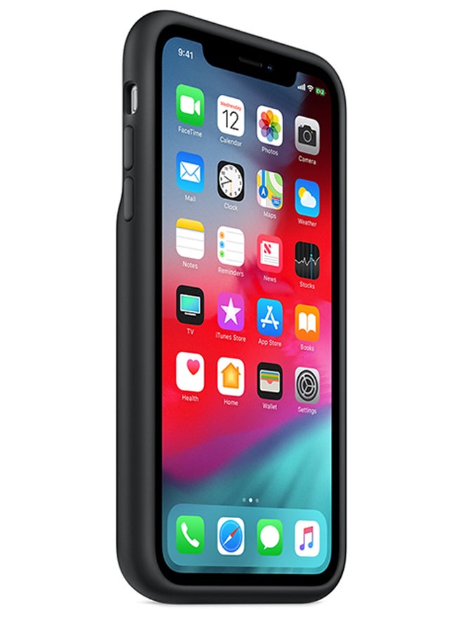 ابل  غطاء حماية للبطارية لهاتف أبل آيفون XR أسود - Image 3