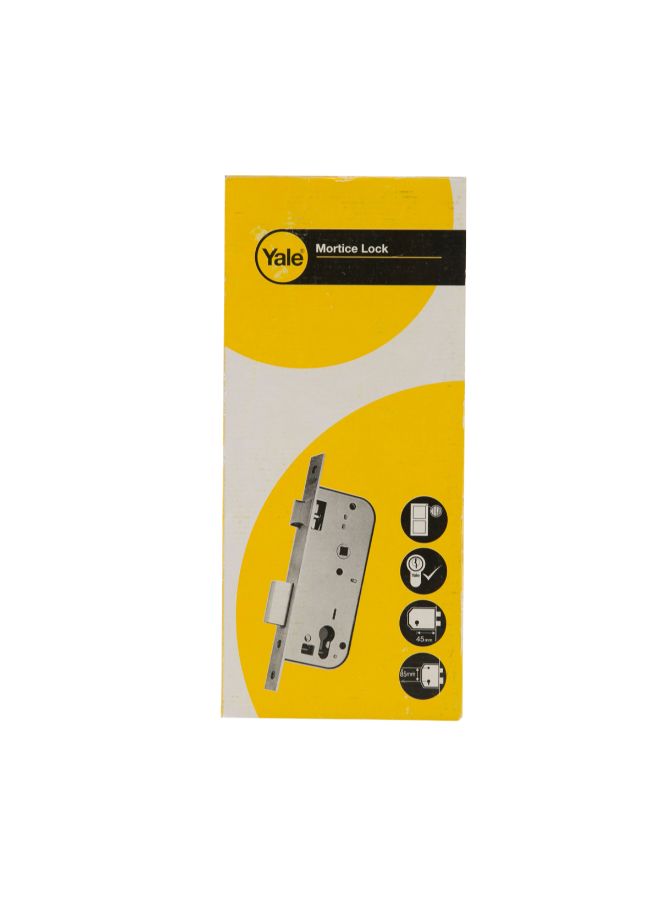 Yale - Cylinder Mortice Lock With Keys Gold - Image 1