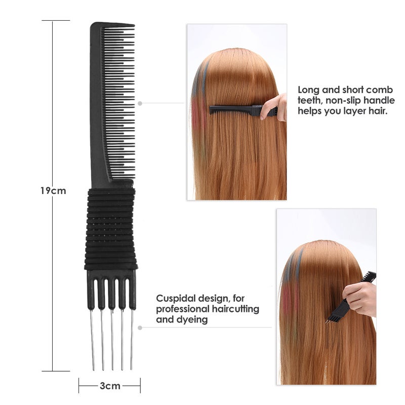 Double-Ended Hair Dye Coloring Comb Black 0.023kg - Image 2