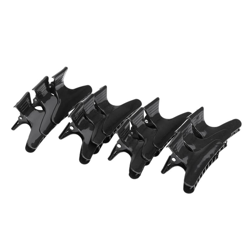 Generic 12-Piece Butterfly Hair Clip Set Black  - Image 2