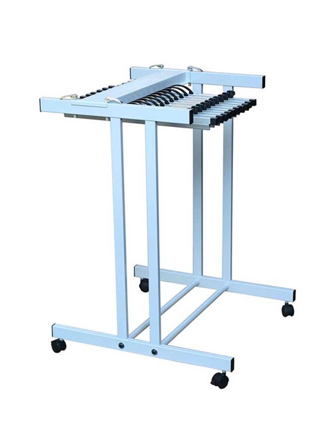 VIEWPLAN - Front Loading Drawing Trolley NL-A1 Silver/Black - Image 1