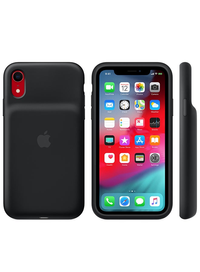 ابل  غطاء حماية للبطارية لهاتف أبل آيفون XR أسود - Image 2