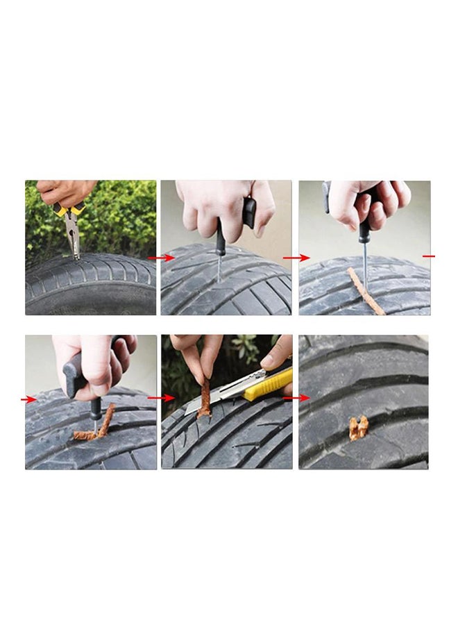 طقم إصلاح الإطارات بدون أنابيب لعجلات السيارة - Image 3
