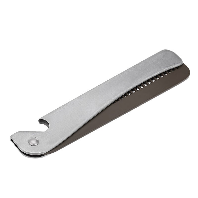 Stainless Steel Hair Beard Comb Silver 0.069kg - Image 3