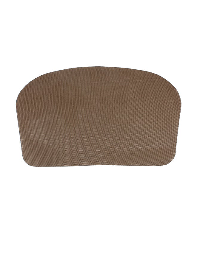 Home - Non Woven Wedge Shaped Placemat Brown 45x28cm - Image 1