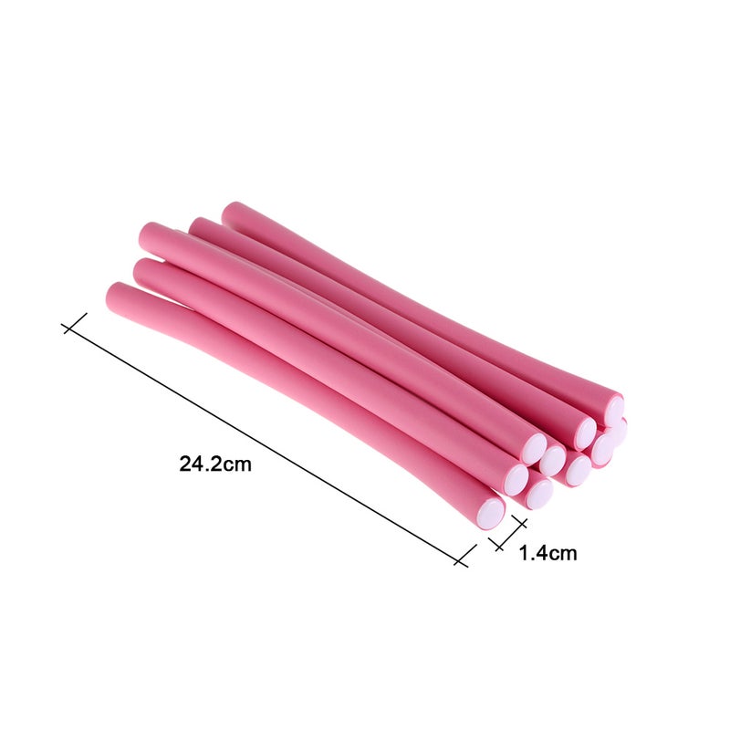 10-Piece Curler Makers Pink 0.099kg - Image 5