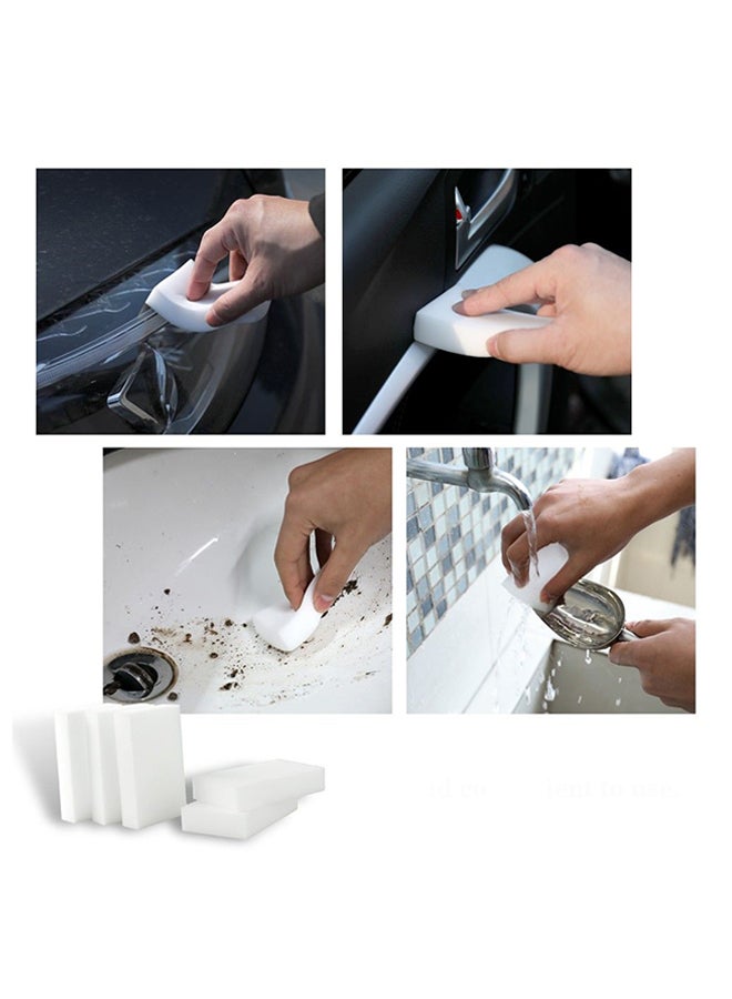 Generic Magic Sponge Eraser Home Kitchen Cleaner-White  - Image 2