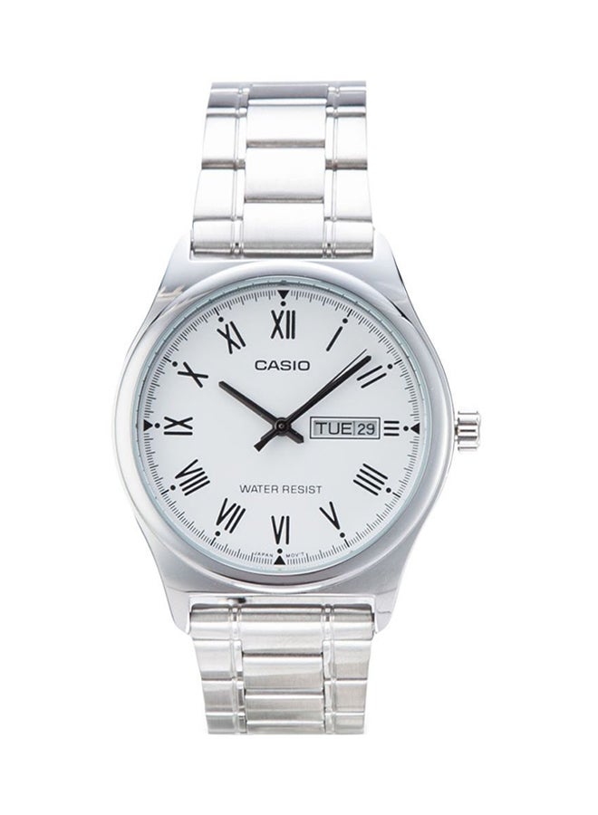 CASIO Men's Analog Casual Watch- MTP-V006D-7BUDF - 42 mm - Silver - Image 1