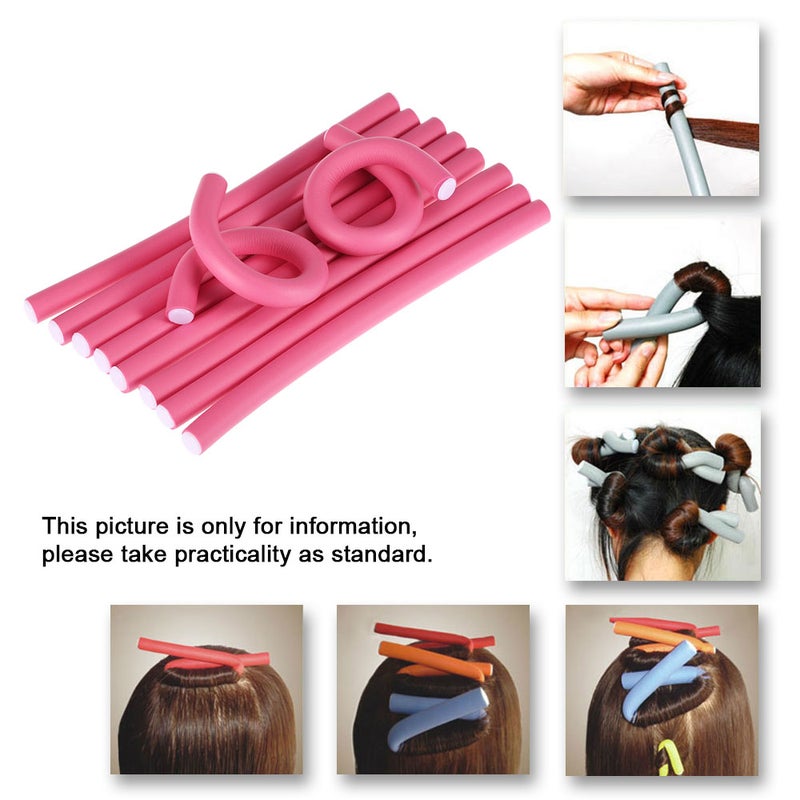 10-Piece Curler Makers Pink 0.099kg - Image 3