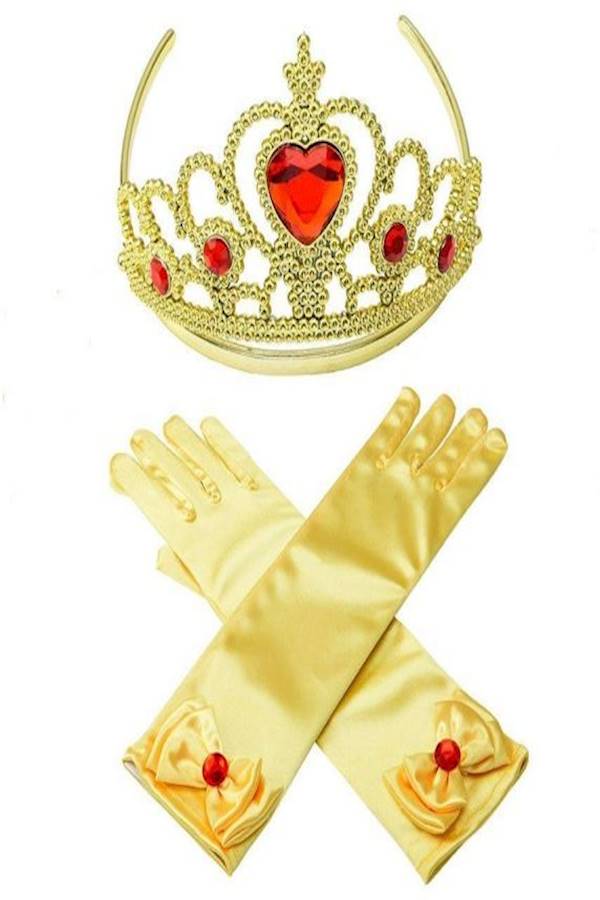 4-Piece Princess Belle Dress Set - Image 4