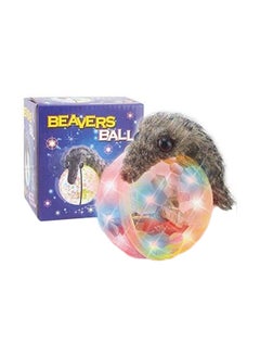 LED Lighting Beavers Weasel Ball With Tail Toy Set