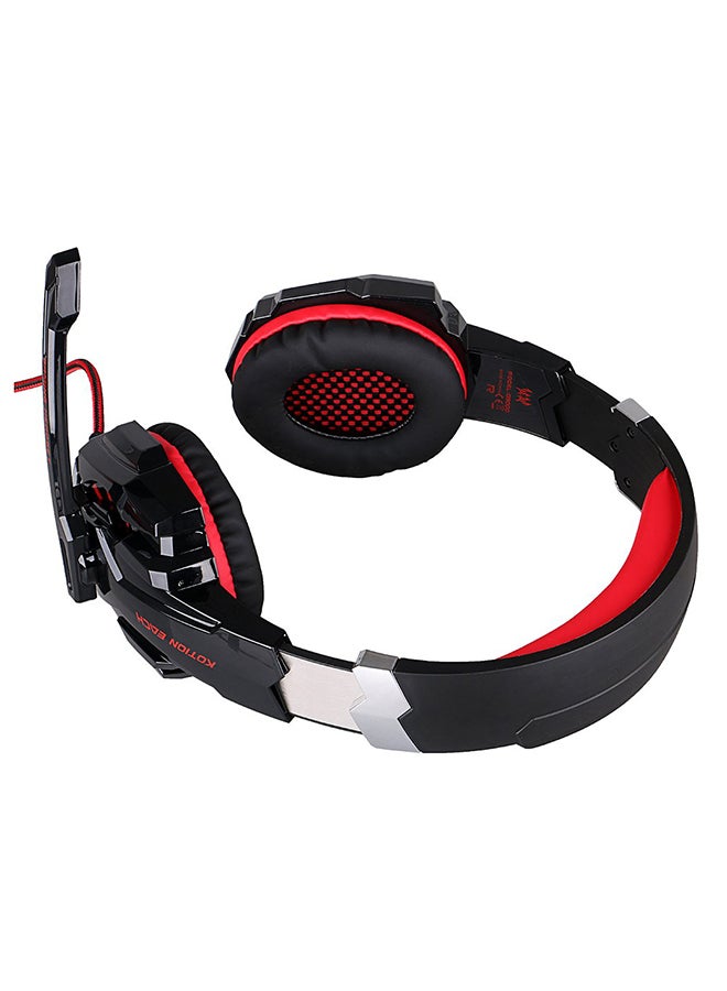 G9000 Gaming Bass Stereo Headset With Microphone For PS4 - Wired  - Image 2