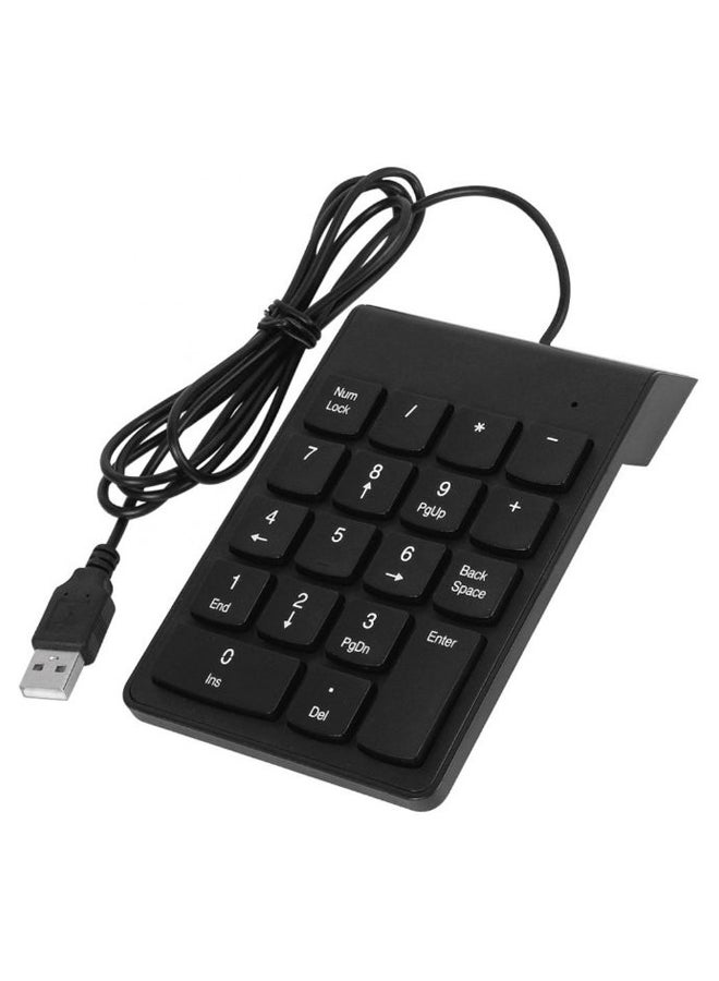 Generic - Mini Numeric Keyboard Usb Cable Black - Image 1