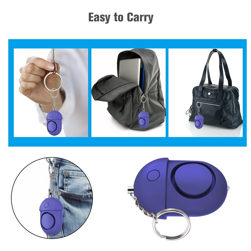 Generic - Safe Sound Emergency Self-Defense Security Alarm For Girls Blue - Image 1