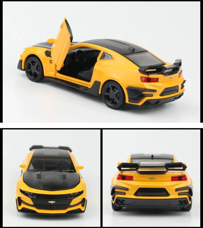 Bitter - Bumblebee Alloy Transformers The Last Knight Simulation Car Model Toy Multicolour 18cm - Image 1